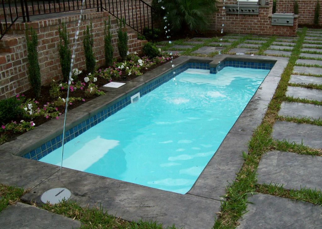 large shallow pool