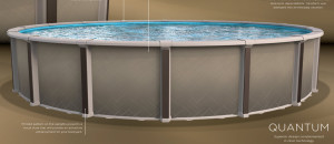54 quantum above ground pool