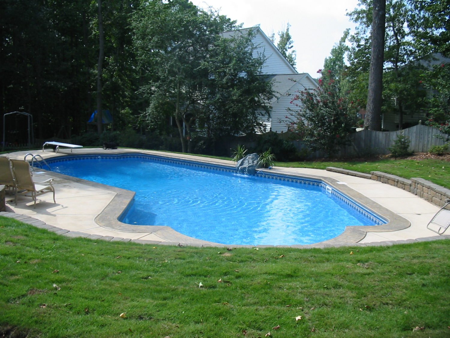 lazy l inground pool