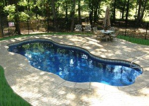 Fiberglass Pool Designs take a look at some our recent installations here if youre interested in installing a fiberglass pool contact us Blue Hawaiian Fiberglass Pools Natural 12 Fiberglass Pool Designs swimming pools fiberglass Blue Hawaiian Fiberglass Pools Natural 12
