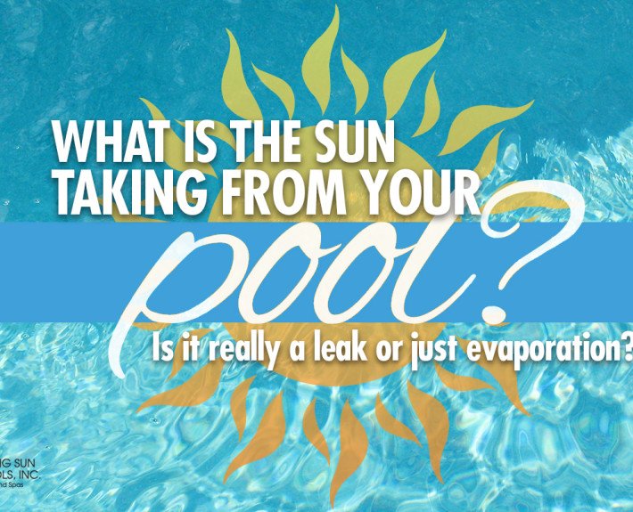 How Much Water Should My Pool Lose? Rising Sun Pools & Spas Raleigh, NC