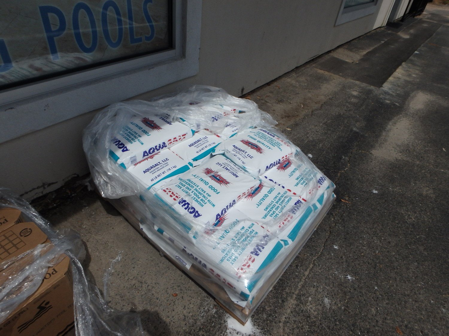 Pool Salt 40lb. Bag Rising Sun Pools & Spas Raleigh, NC