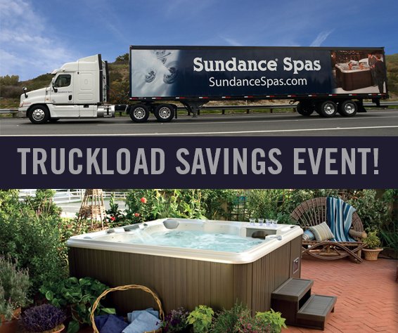 Hot Tub Truckload Savings