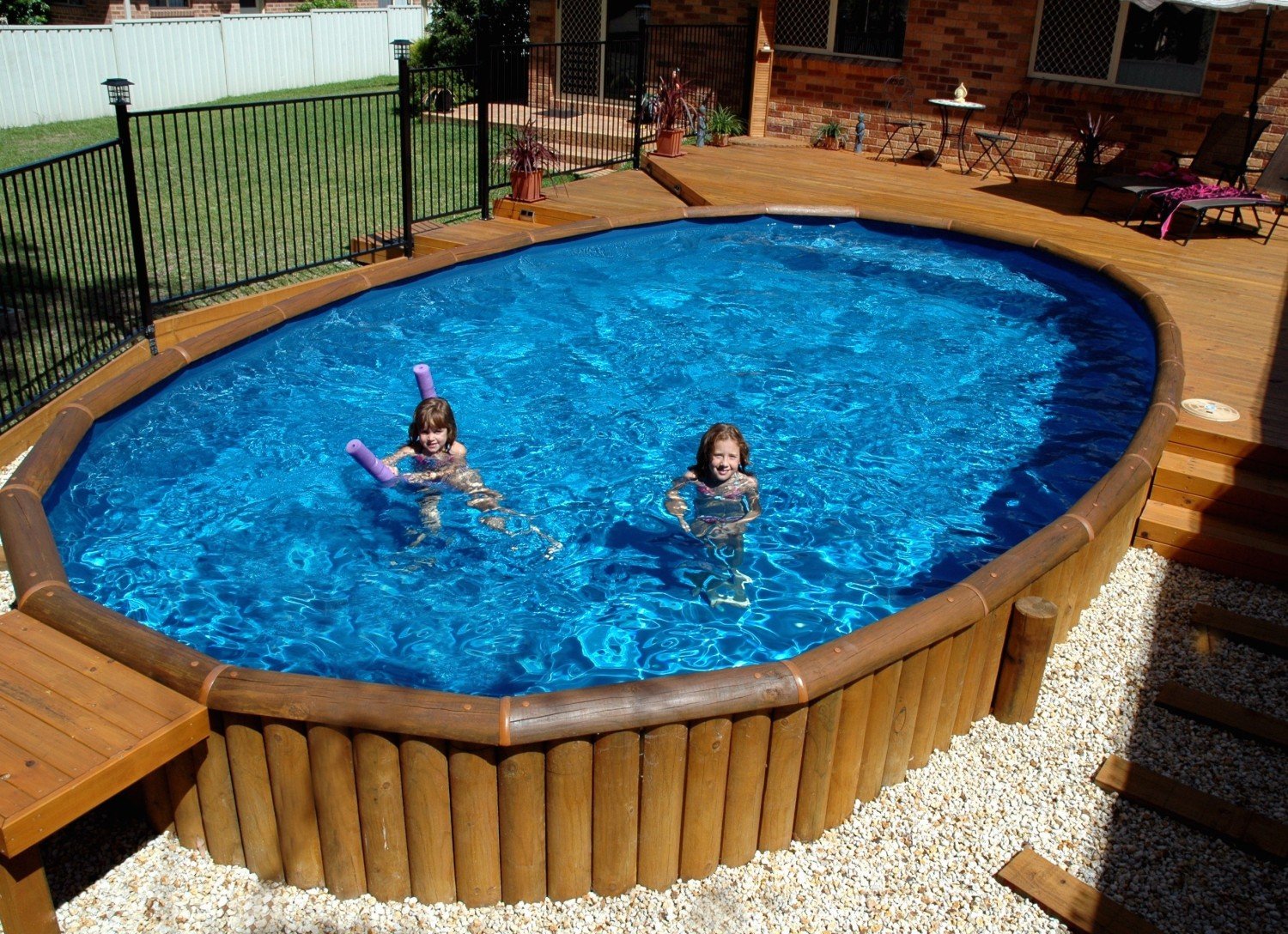 3 Ideas To Spruce Up Your Above Ground Pool Rising Sun Pools & Spa