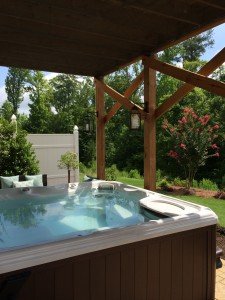 Contest photo submitted of his Dad's backyard, submitted by Michael Wish.