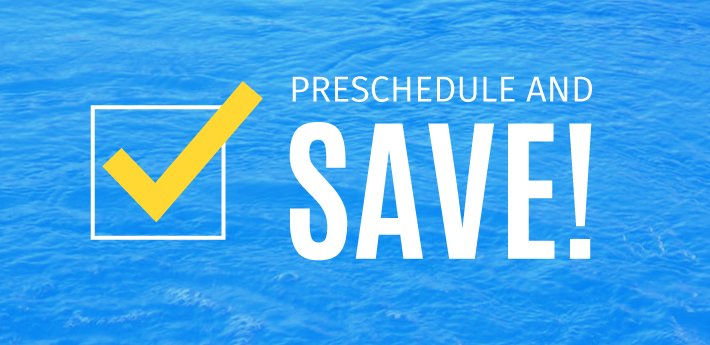 Preschedule and save