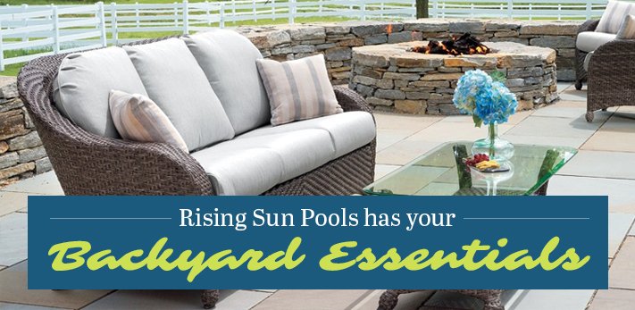 Rising sun pools has your backyard essentials