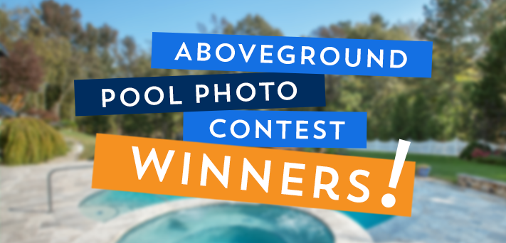 Aboveground pool photo contest winners