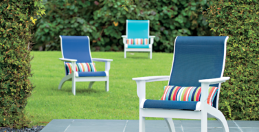 Rising Sun Pools outdoor sling furniture