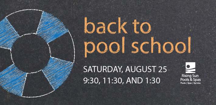 Back to pool school, August 25