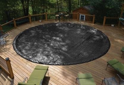 Rising Sun Pools Spas Pool Covers, How To Put Winter Cover On Above Ground Pool With Deck