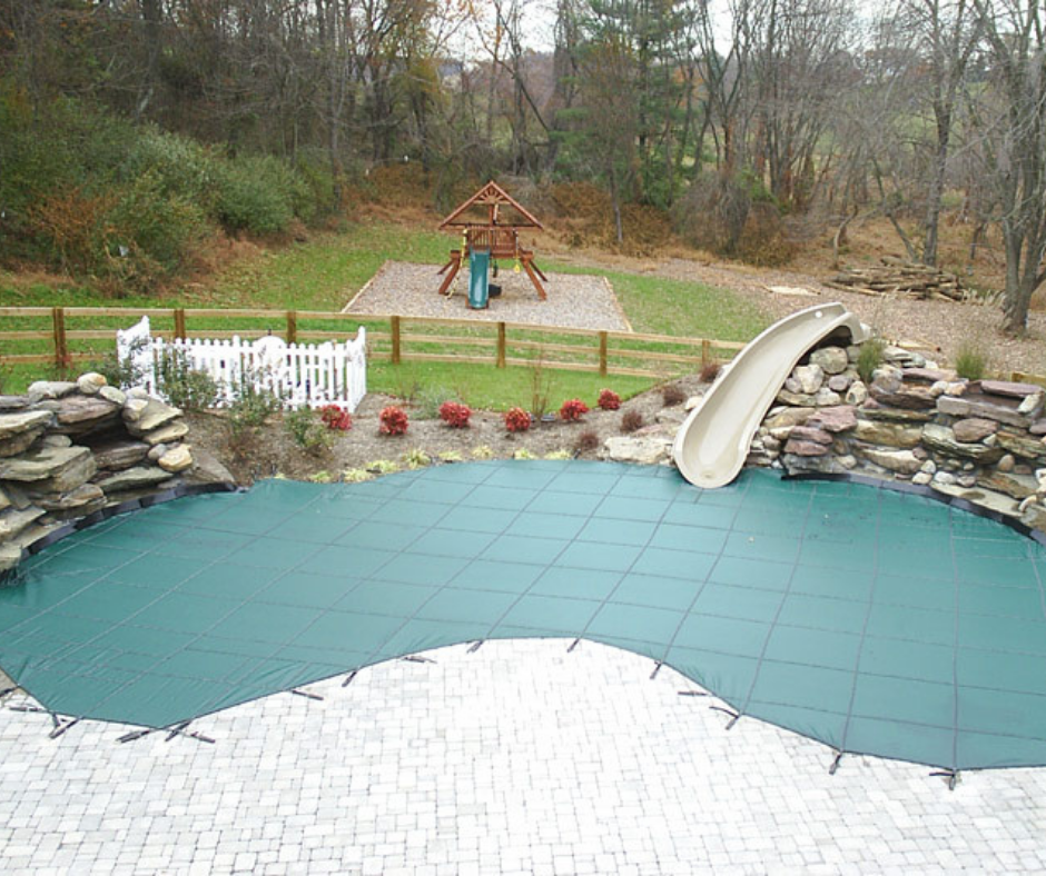 Rising Sun Pools pool and pool cover