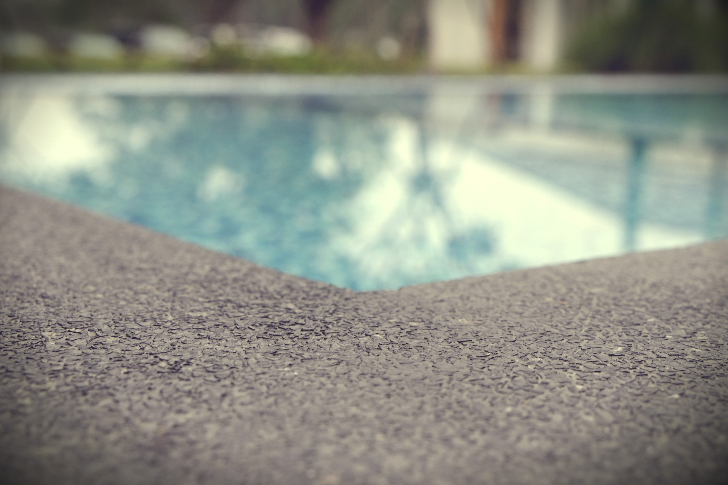 Concrete pool finish