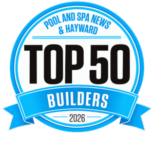 logo of the Top 50 Pool Builders award